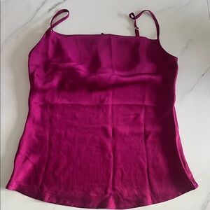 Express Magenta Satin Camisole
